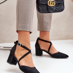 Pumps met dikke hak model 206812 Step in style