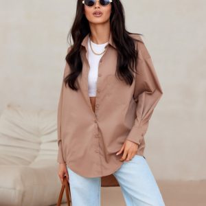 Overhemd met lange mouwen model 207004 Roco Fashion