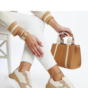 ~Buty sportowe na platformie model 207427 Solea