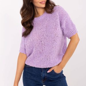 Trui met korte mouwen model 207601 Italy Moda