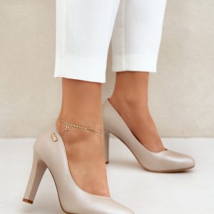 Pumps met dikke hak model 208335 Step in style
