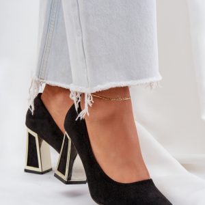 Pumps met dikke hak model 208435 Step in style