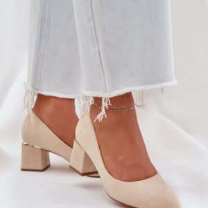 Pumps met dikke hak model 208436 Step in style