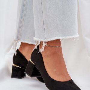 Pumps met dikke hak model 208438 Step in style