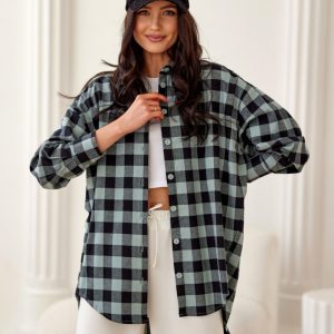 Overhemd met lange mouwen model 208507 Roco Fashion