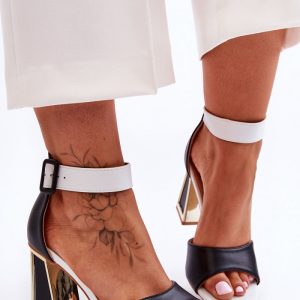 sandalen op hak model 181022 Step in style