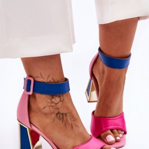 sandalen op hak model 181024 Step in style