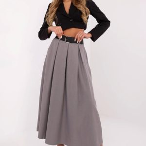 Lange rok model 209406 Italy Moda