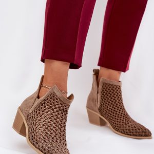 Laarsjes met hoge hak model 209414 Step in style