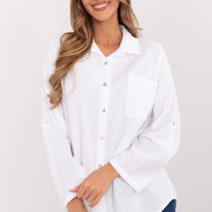 Overhemd met lange mouwen model 210013 Italy Moda