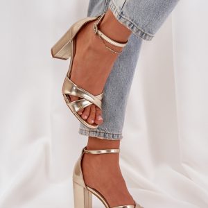 sandalen op hak model 210144 Step in style