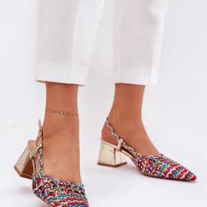 sandalen op hak model 210806 Step in style