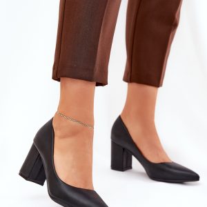 Pumps met dikke hak model 211073 Step in style
