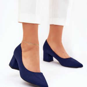 Pumps met dikke hak model 211077 Step in style