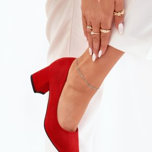Pumps met dikke hak model 211078 Step in style