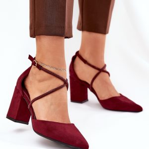 Pumps met dikke hak model 211083 Step in style
