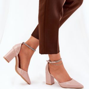 Pumps met dikke hak model 211088 Step in style