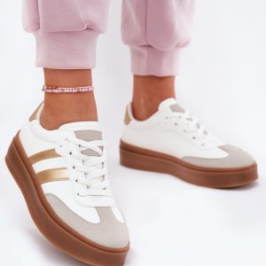 ~Buty sportowe na platformie model 211344 Step in style