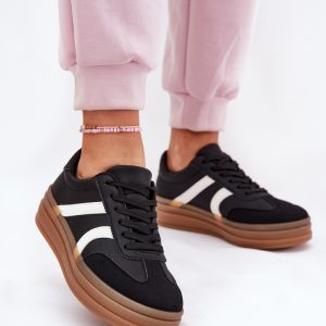 ~Buty sportowe na platformie model 211346 Step in style