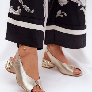 sandalen op hak model 211358 Step in style