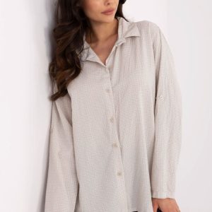 Overhemd met lange mouwen model 211444 Italy Moda