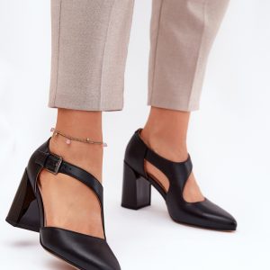 Pumps met dikke hak model 211614 Step in style