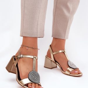 sandalen op hak model 211643 Step in style