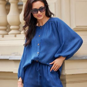 Overhemd met lange mouwen model 211897 Roco Fashion