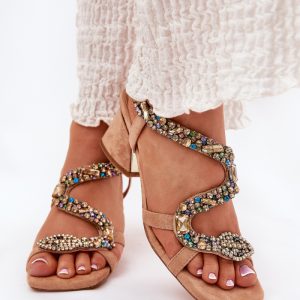 sandalen op hak model 212356 Step in style