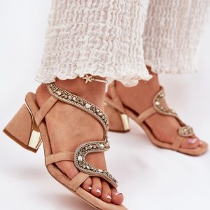 sandalen op hak model 212357 Step in style