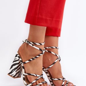 sandalen op hak model 193939 Step in style