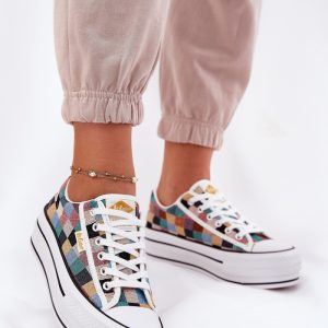 ~Trampki na platformie model 212731 Step in style