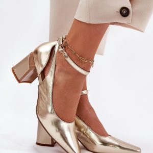 Pumps met dikke hak model 212997 Step in style