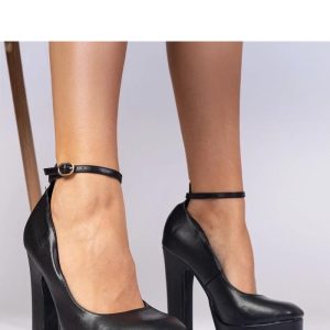 Pumps met dikke hak model 213753 PRIMO