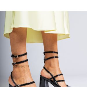 Pumps met dikke hak model 213752 PRIMO