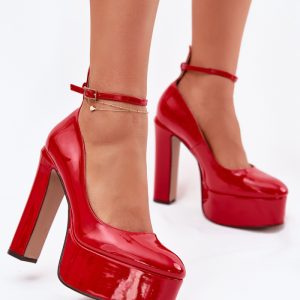 Pumps met dikke hak model 213884 Step in style
