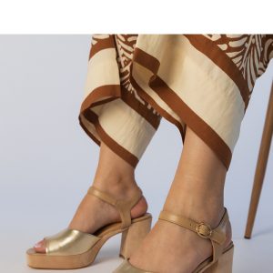 sandalen op hak model 214002 PRIMO