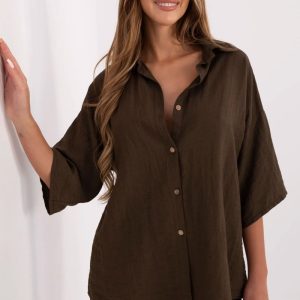 Damesoverhemd model 214053 Italy Moda
