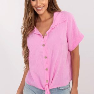 Overhemd met korte mouwen model 214309 Italy Moda