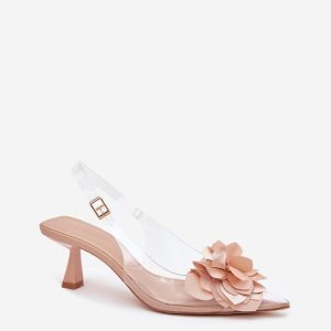 sandalen op hak model 214388 Step in style