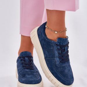~Buty sportowe na platformie model 214742 Step in style