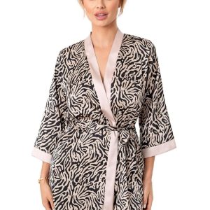 Korte ochtendjas model 215549 Donna