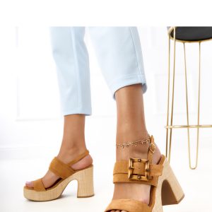 sandalen op hak model 215593 PRIMO