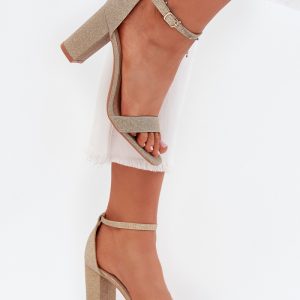 sandalen op hak model 215643 Step in style