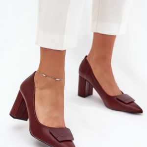 Pumps met dikke hak model 216088 Step in style