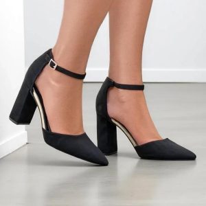 Pumps met dikke hak model 216287 PRIMO