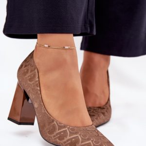 Pumps met dikke hak model 216309 Step in style