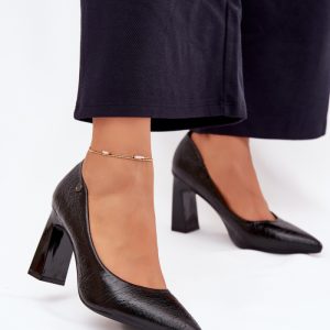 Pumps met dikke hak model 216310 Step in style