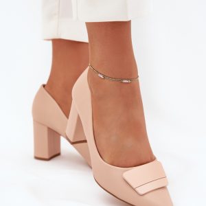 Pumps met dikke hak model 216313 Step in style