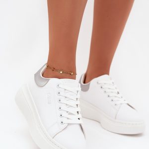 ~Buty sportowe na platformie model 216442 Step in style